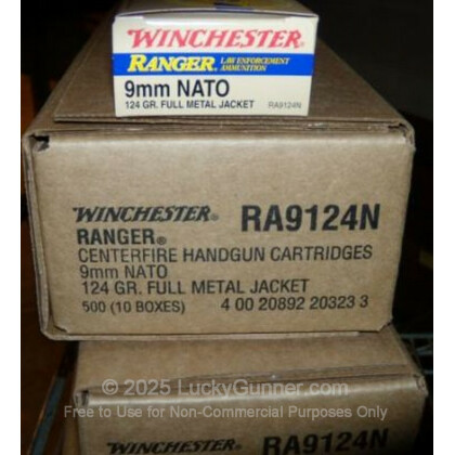 Image 1 of Winchester 9mm Luger (9x19) Ammo