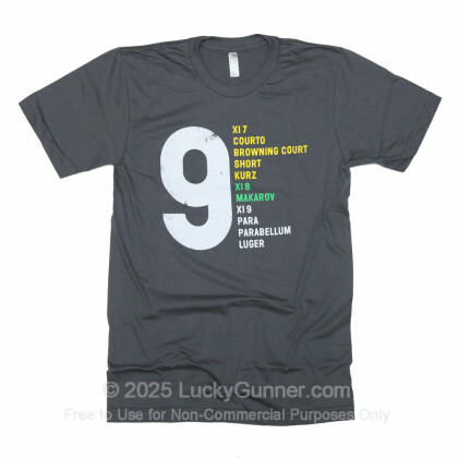Large image of Lucky Gunner T-Shirt - 9mm