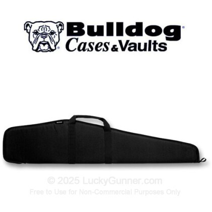Large image of Bulldog Pit Bull - Black Scoped Rifle Case For Sale