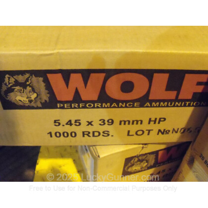 Image 3 of Wolf 5.45x39 Russian Ammo