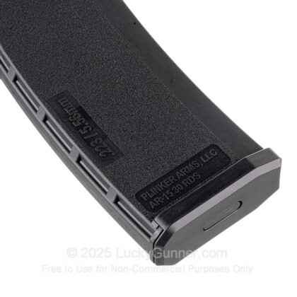 Large image of Plinker Tactical AR-15 30rd - 5.56/223 - Black - Magazine For Sale
