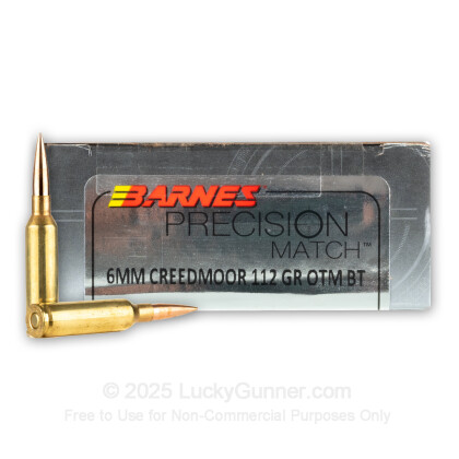 Image 1 of Barnes 6mm Creedmoor Ammo
