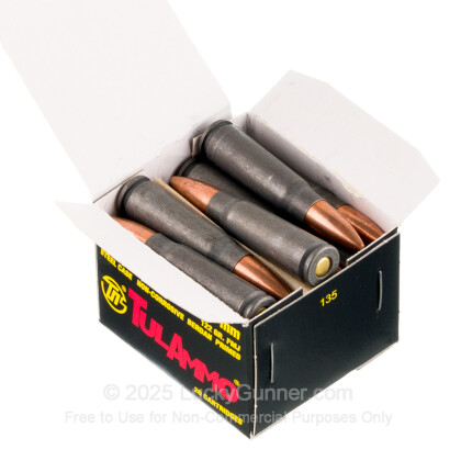 Large image of Bulk 7.62x39 Ammo In Stock - 122 gr FMJ - 7.62x39 Ammunition by Tula Cartridge Works For Sale - 1000 Rounds