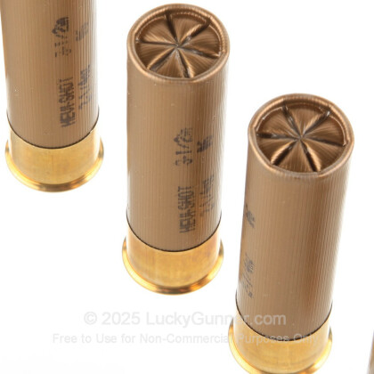 Large image of Premium 12 Gauge Ammo For Sale - 3-1/2" 2-1/4 oz. #6 Shot Ammunition in Stock by Hevi-Shot Hevi-13 Turkey - 5 Rounds