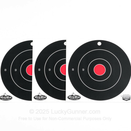 Large image of Dirty Bird Bull's-Eye Targets For Sale - Dirty Bird Target Kit - Birchwood Casey Targets For Sale