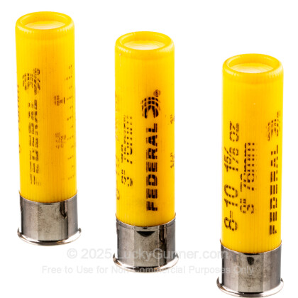 Large image of Premium 20 Gauge Ammo For Sale - 3” 1-5/8oz. #8/10 Shot Ammunition in Stock by Federal Heavyweight TSS - 5 Rounds