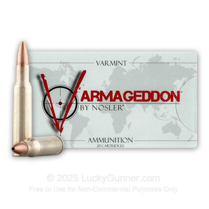 Image 2 of Nosler Ammunition .222 Remington Ammo