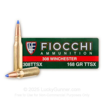 Image 1 of Fiocchi .308 (7.62X51) Ammo