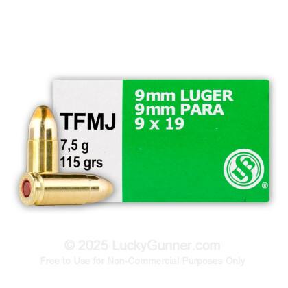 Image 1 of Sellier & Bellot 9mm Luger (9x19) Ammo