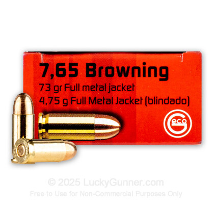 Image 2 of GECO .32 Auto (ACP) Ammo