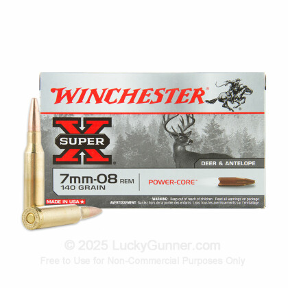 Image 2 of Winchester 7mm-08 Remington Ammo