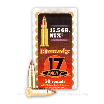 Image 1 of Hornady .17 HM2 (Mach 2) Ammo