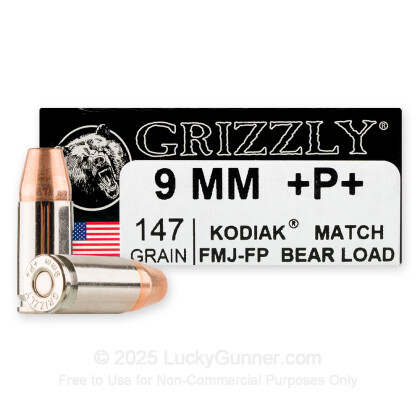 Image 1 of Grizzly Ammo 9mm Luger (9x19) Ammo