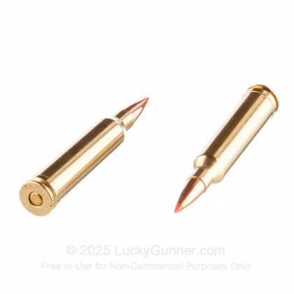 Large image of Premium 7mm Remington Mag Ammo For Sale - 154 Grain Hornady SST Polymer Tip Ammunition in Stock by Black Hills Gold - 20 Rounds