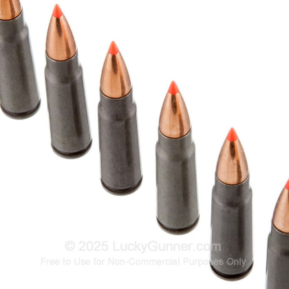 Large image of Cheap 7.6x39 Ammo For Sale - 123 Grain SST Polymer Tip Ammunition in Stock by Hornady - 50 Rounds
