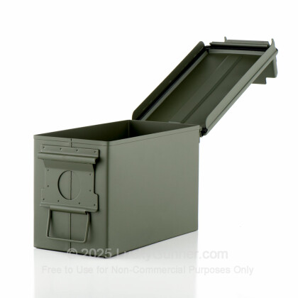 Large image of Cheap 50 Cal Green Brand New M2A1 Ammo Cans For Sale - 6 Cans