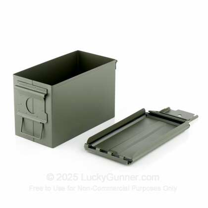 Large image of Cheap 50 Cal Green Brand New M2A1 Ammo Cans For Sale - 6 Cans