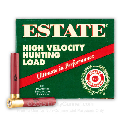 Large image of Bulk 410 Gauge Ammo For Sale - 3" Max Dram 11/16 oz. #6 Shot Ammunition in Stock by Estate HV Hunting - 250 Rounds