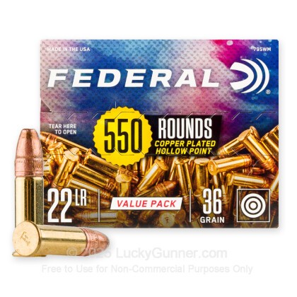 Image 1 of Federal .22 Long Rifle (LR) Ammo