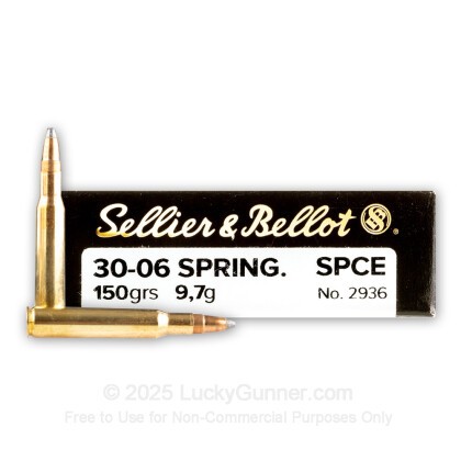 Image 1 of Sellier & Bellot .30-06 Ammo