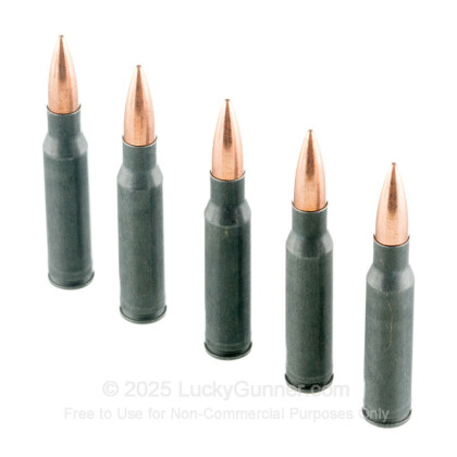 Large image of Bulk 308 Winchester 145 grain full metal jacket Wolf WPA Polyformance Ammo For Sale - 500 Rounds