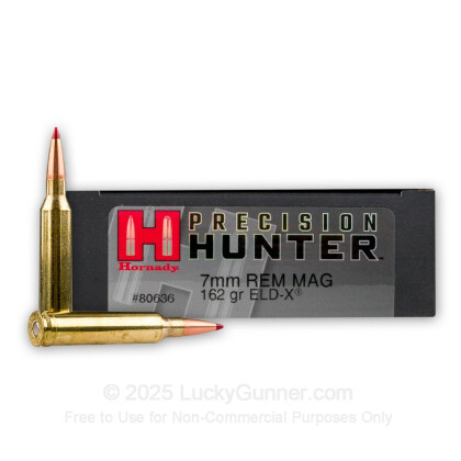 Image 1 of Hornady 7mm Remington Magnum Ammo