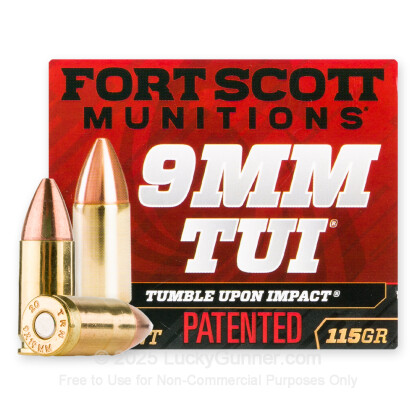 Image 2 of Fort Scott Munitions 9mm Luger (9x19) Ammo