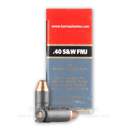 Image 2 of Barnaul .40 S&W (Smith & Wesson) Ammo