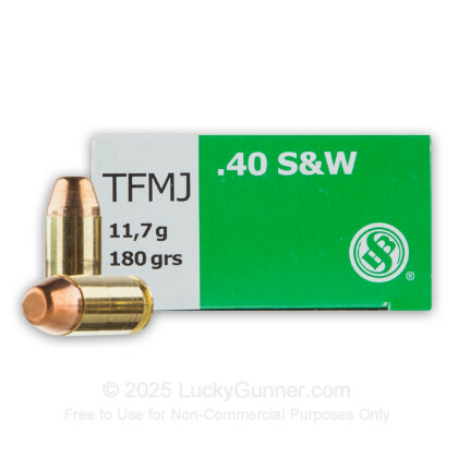 Image 2 of Sellier & Bellot .40 S&W (Smith & Wesson) Ammo