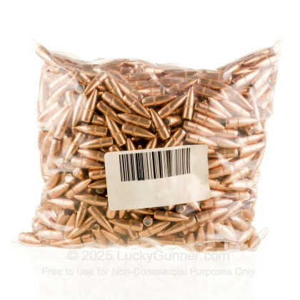 Large image of Hornady .223/5.56 Bullets For Sale - 223/556 55gr FMJ-BT bullets by Hornady