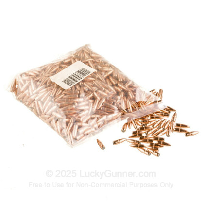 Large image of Hornady .223/5.56 Bullets For Sale - 223/556 55gr FMJ-BT bullets by Hornady