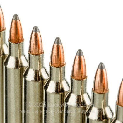 Large image of Premium 22-250 Ammo For Sale - 60 Grain Nosler Partition Ammunition in Stock by Federal Vital-Shok - 20 Rounds