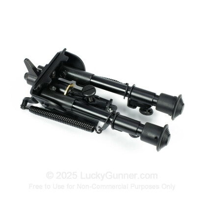 Large image of Blackhawk Sportster Pivot Bipod with Adjustable Height - Matte Black Rifle Bipod Available in a Variety of Heights