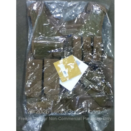 Large image of Tactical Vest - Omega Elite - Cross Draw - Pistol Mag Pouches - Blackhawk - Coyote Tan For Sale