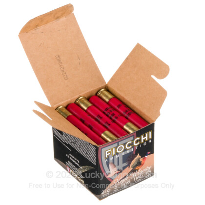 Large image of Cheap 410 Bore Ammo For Sale - 3” 11/16oz. #7.5 Shot Ammunition in Stock by Fiocchi - 25 Rounds