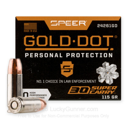 Image 2 of Speer 30 Super Carry Ammo