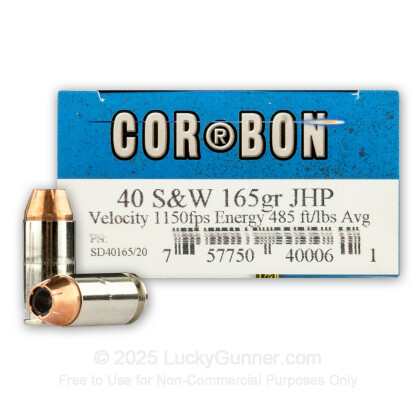 Image 1 of Corbon .40 S&W (Smith & Wesson) Ammo