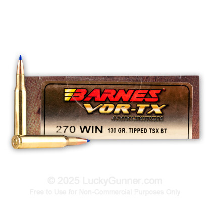 Image 1 of Barnes .270 Winchester Ammo