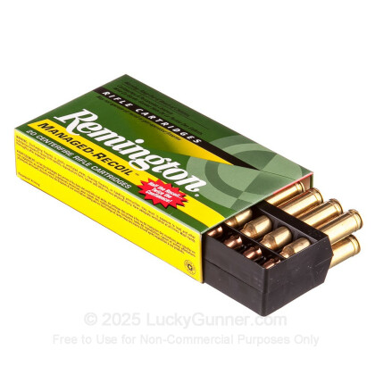 Large image of Premium 300 Win Mag Ammo For Sale - 150 Grain PSP Ammunition in Stock by Remington Managed-Recoil - 20 Rounds