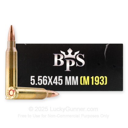 Image 1 of Rifle Ammo from BPS Ammunition Image 1 of BPS Ammunition 5.56x45mm Ammo