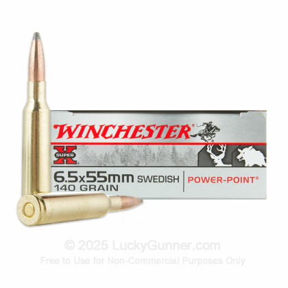 Image 1 of Winchester 6.5x55 Swedish Ammo