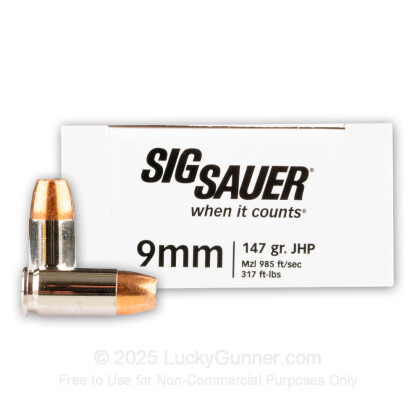 Image 1 of SIG SAUER 9mm Luger (9x19) Ammo