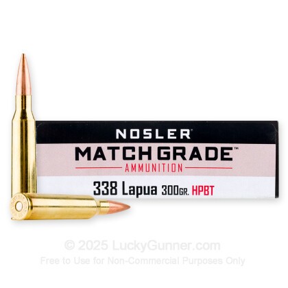 Image 1 of Nosler Ammunition .338 Lapua Magnum Ammo