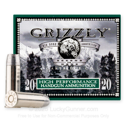 Image 2 of Grizzly Ammo .44 Magnum Ammo