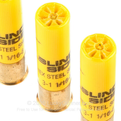Large image of Premium 20 Gauge Ammo For Sale - 3" 1-1/16 oz. #5 Steel Shot Ammunition in Stock by Winchester Blind Side - 25 Rounds
