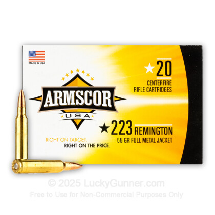 Image 1 of Armscor .223 Remington Ammo