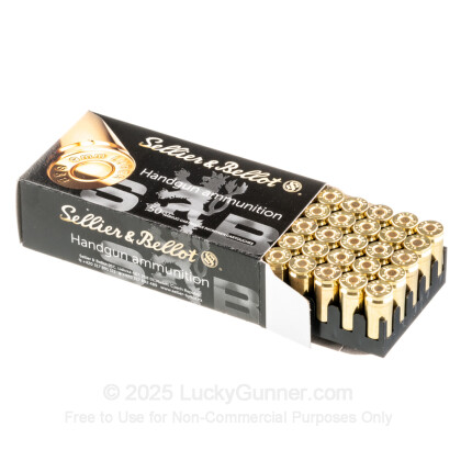 Large image of Bulk 9mm Ammo For Sale - 124 Grain JHP Ammunition in Stock by Sellier & Bellot - 1000 Rounds