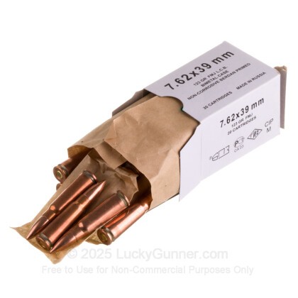 Image 3 of Barnaul 7.62X39 Ammo