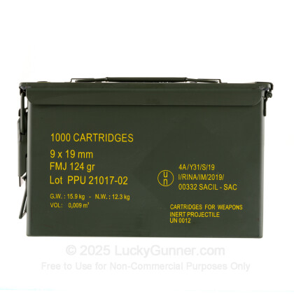 Image 1 of Prvi Partizan 9mm Luger (9x19) Ammo