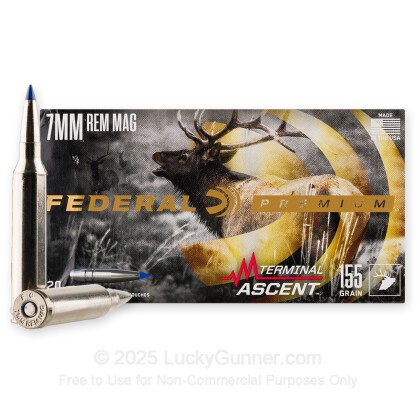 Image 2 of Federal 7mm Remington Magnum Ammo